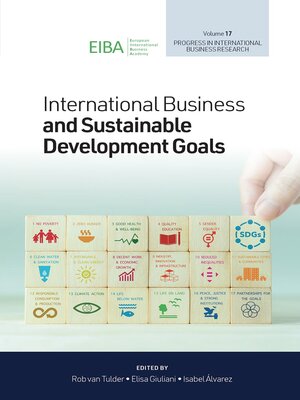 cover image of International Business and Sustainable Development Goals